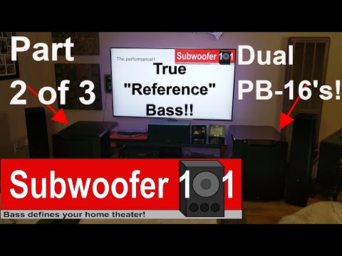 SVS PB-16 Ultra Review (2 of 3) (SB-16 thoughts, Ported VS Sealed Subwoofers)
