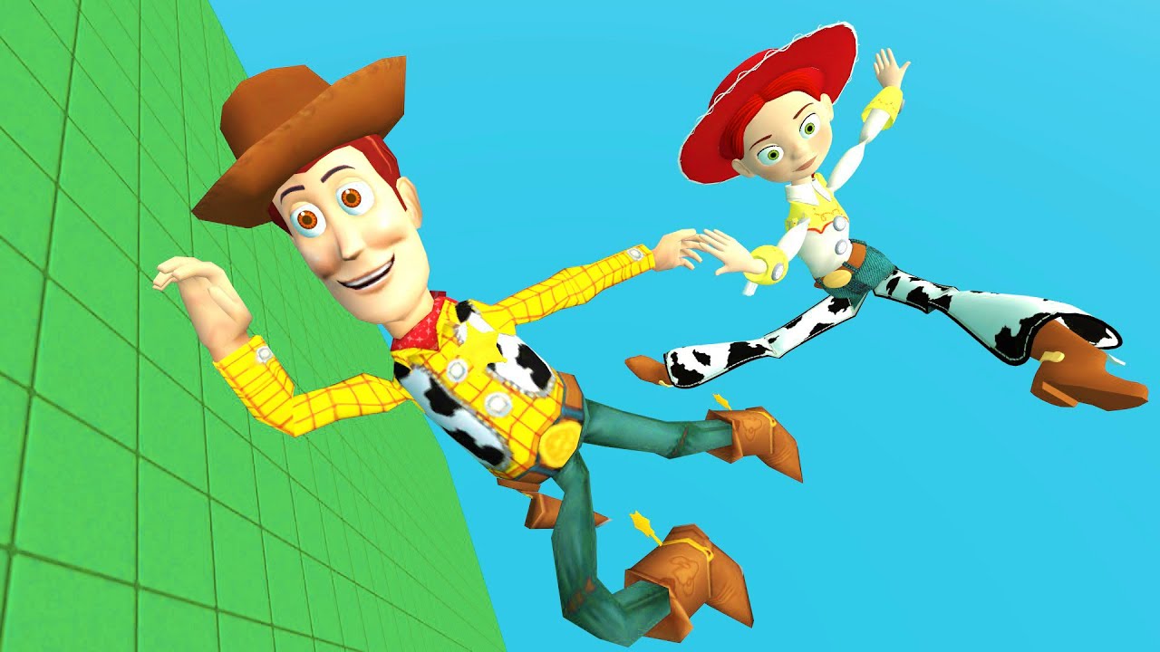 Gmod Ragdolls [Woody, Buzz, Jessie from Toy Story] vol.6