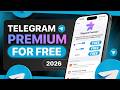 How to Get Telegram Premium for Free (100% Legal Trial)