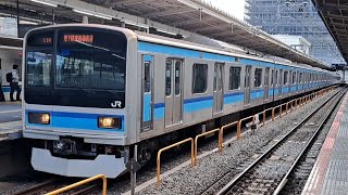JR東日本E231系K6編成各駅停車西船橋行き中野駅発車(2023/7/20)