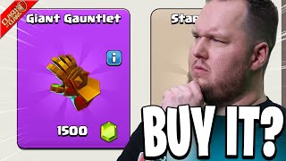 Should You Buy the Giant Gauntlet in Clash of Clans?