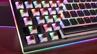 Mechanical Keyboard ASMR \/ Brown Switch Typing Sound for Relaxing