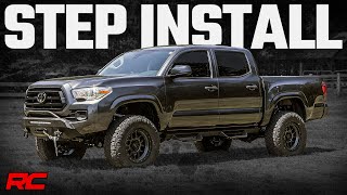 Installing 2016-2021 Toyota Tacoma AL2 Steps