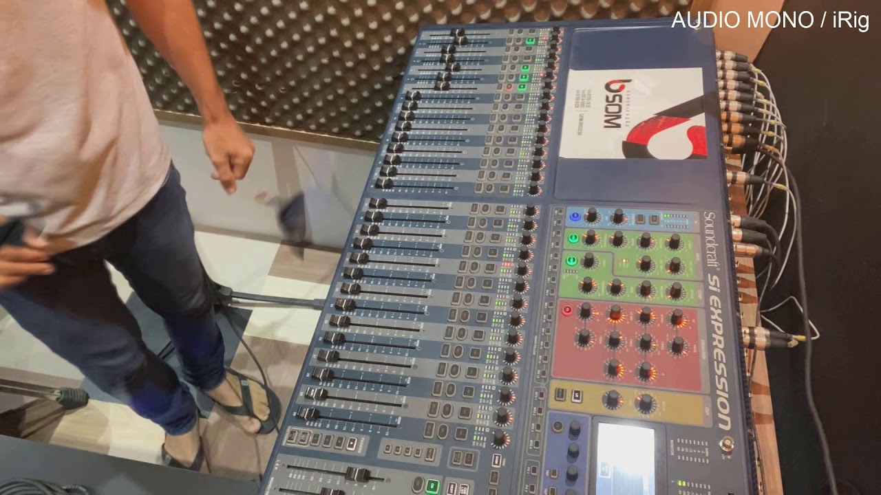 MIXANDO MULTITRACK FORRÓ NA SOUNDCRAFT SI EXPRESSIO 3