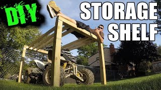 DIY Quad Storage Shelf!