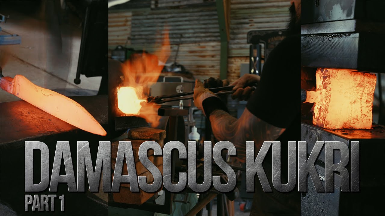 Damascus Kukri Build Part 1