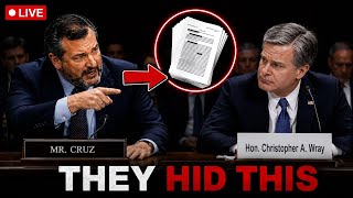 Ted Cruz CORNERS Chris Wray With Mafia Evidence
