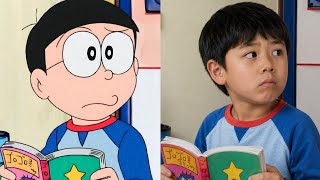 Doraemon Cartoon Characters in Real Life