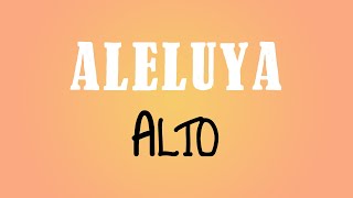 Video thumbnail of "Aleluya (Isang Himig, Alto)"