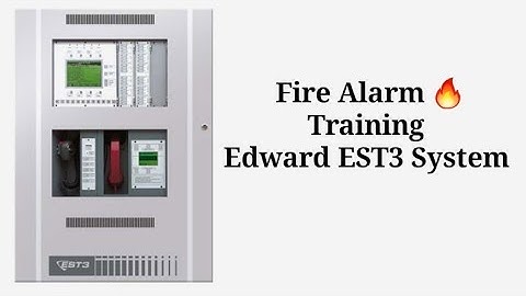 How to Disable/ Enable Fire Alarm Device - Fire Alarm 🔥 System Edward EST3
