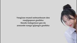 Bye Bye My Blue - Chiquita (BABYMONSTER) Cover | easy lyric 