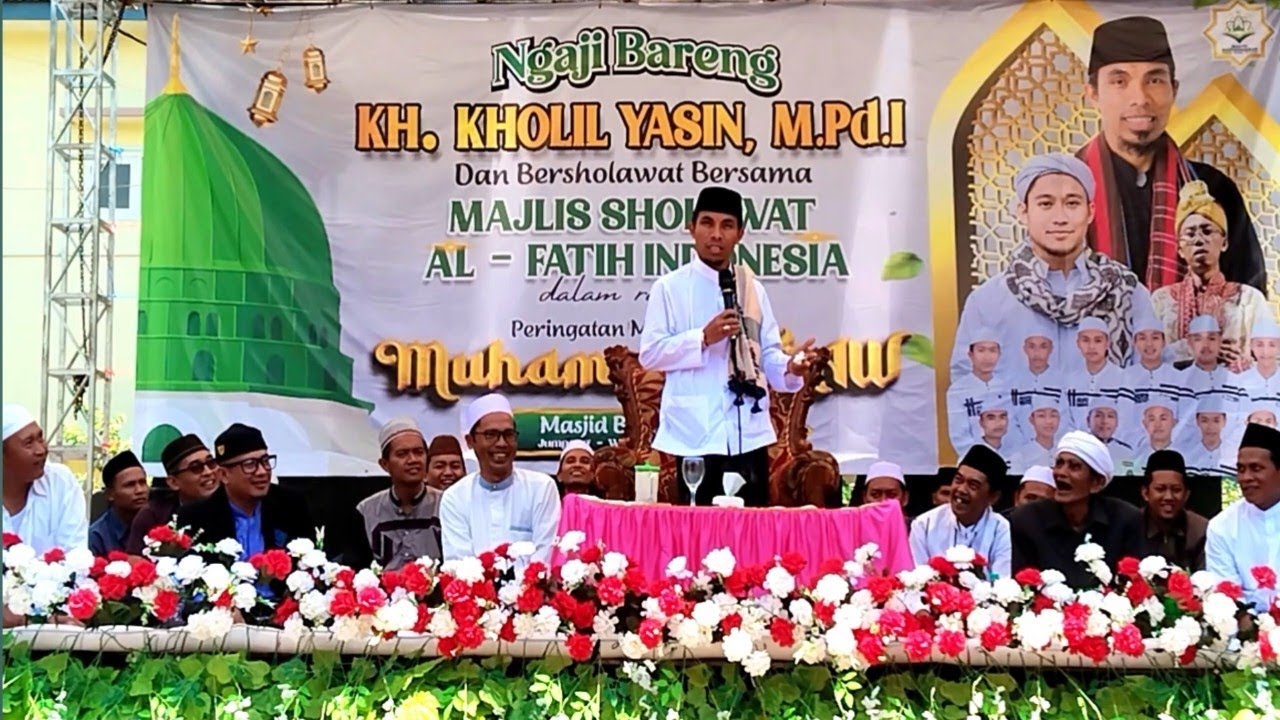 Ngaji Bareng KH KHOLIL YASIN di Masjid Baiturrahman Jumpong
