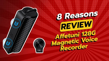Affetuni 128G Magnetic Voice Recorder | 8 Reasons Why NOT to Buy! 🚫🎤