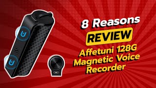 Affetuni 128G Magnetic Voice Recorder | 8 Reasons Why NOT to Buy! 🚫🎤 screenshot 4