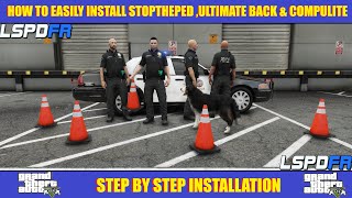 How To Install Stop The Ped , Ultimate Backup & Compulite ( #LSPDFR ) Bejoijo Plugins!!