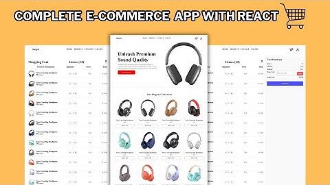 How To Create an E-commerce Website in React JS | Context API and React JS Tutorial