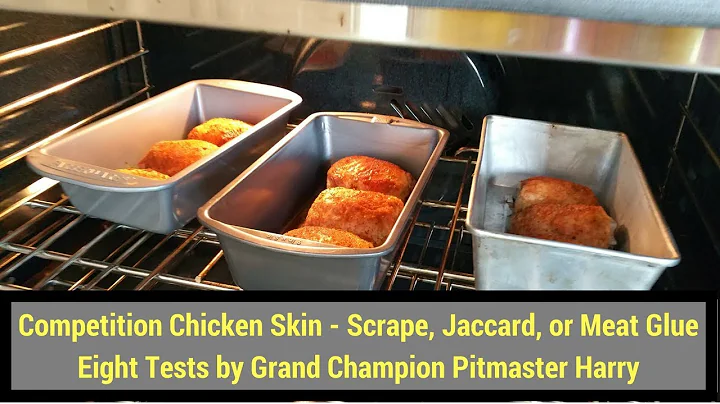 Competition Chicken Scrape Jaccard Meat Glue First Place Harry Soo