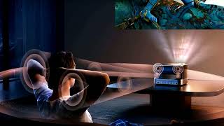 AURZEN BOOM 3 Projector Review 2026: Big Sound, Smart OS &amp; True Home Cinema