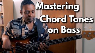 Master Chord Tones on Bass with this Simple Tip