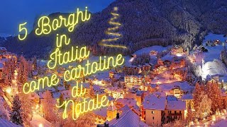 BORGHI d' ITALIA come cartoline di NATALE, tra i più BELLI, con sottotitoli in italiano screenshot 3