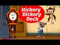 Hickory dickory dock  nursery rhymes for kids  animated cartoon for kids  riya nursery rhymes