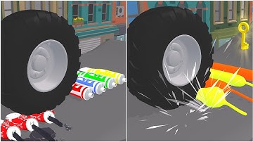 Wheel Smash 3D - All Levels Android, ios New Trailer #gameplay #mobilegame #game #gaming