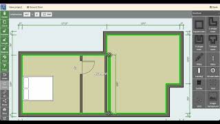 ENGR9 Floor Plan Creator 3 - wall opening & dimension