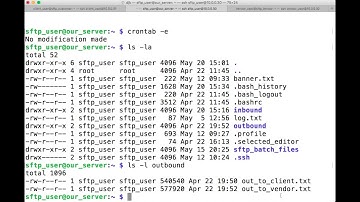 SSH SFTP CRON - Video 3