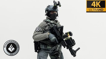 🇳🇱 Easy & Simple - Dutch DSI Police Grenade Launcher Version 1:6 Scale Action Figure -Unbox & Review