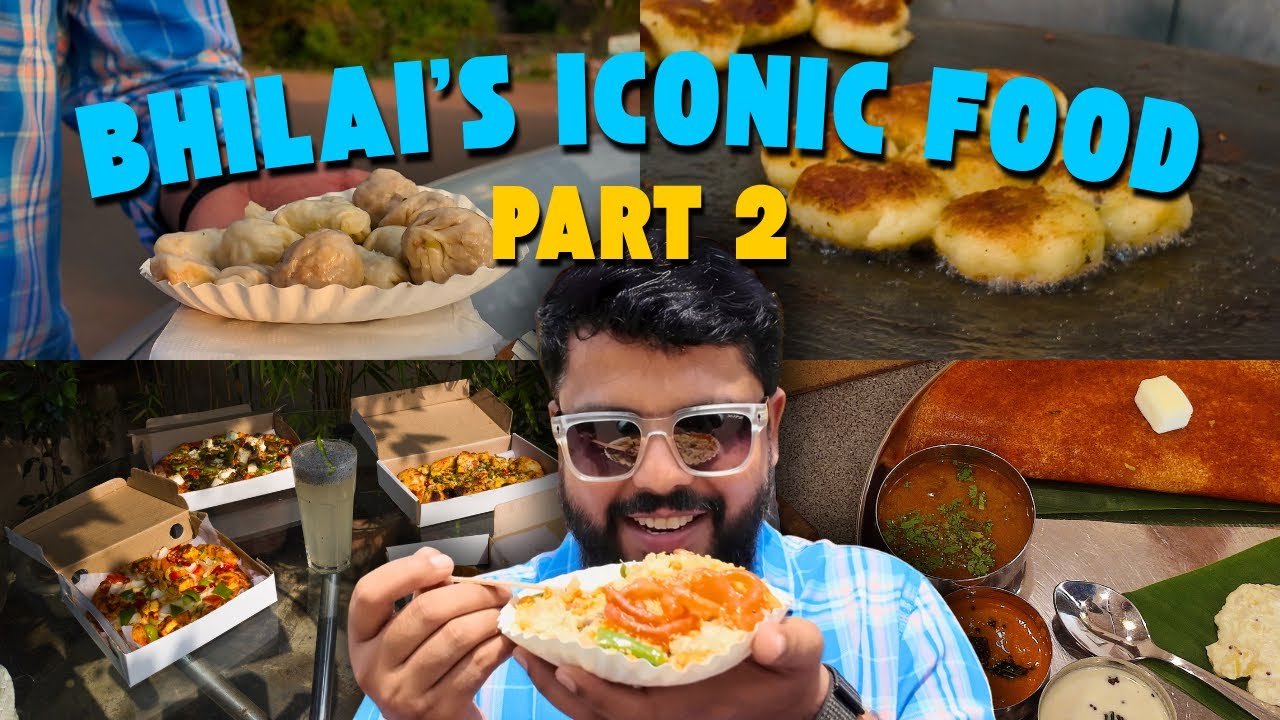 Bhilai Street Food Tour Part 2Hidden Gems You Must Try!