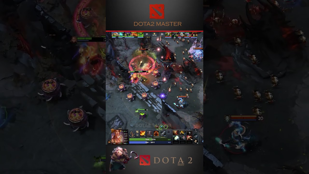 Lina’s Rampage: The Hottest Chill in Dota 2 🔥❄️