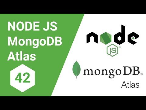 Node JS With MongoDB | Part 42 Create New MongoDB Atlas Database Cluster