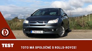 Toto má spoločné s Rolls-Royce! 2008 Citroën C4 1.6i TEST Jazdenky - Dominiccars.sk