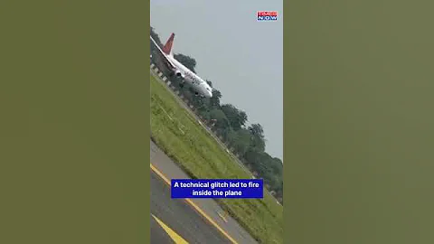 #Shorts | Flight From Patna To Delhi Catches Fire Mid-Air, Makes Emergency Landing