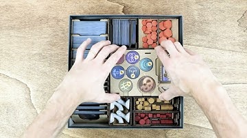 Reboxing Dune Imperium Uprising Board Game Insert Organizer - The Dicetroyers