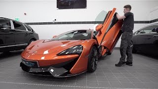 Volcano Orange MSO McLaren 570S - New Car Protection Detail