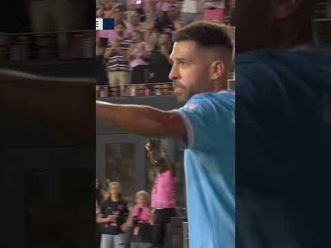 JORDI ALBA WITH THE BRACE 😮‍💨🔥 #intermiamicf #intermiami #mls