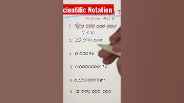 Simple Tricks on Scientific notation #math #mathematics #mathstricks #maths #mathhacks