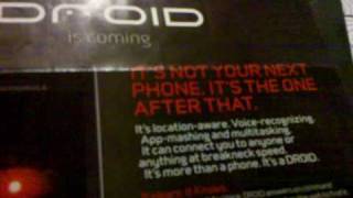 Motorola Droid Video Camera Test