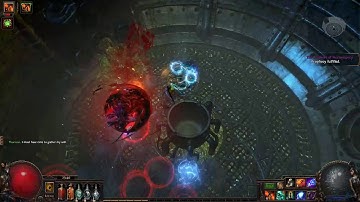 Path of Exile Waste Pool map new boss fight