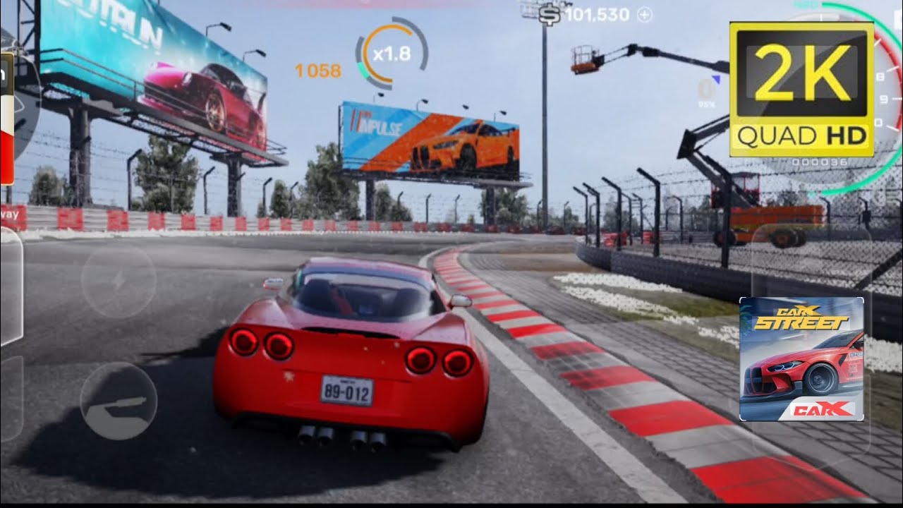 My New C4 corvette C6 in track in carx street 🔥 | carxstreet gameplay | PrimeX Street| 