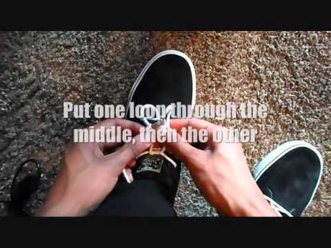 how to tie nike sb shoes