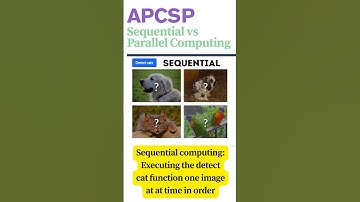 APCSP Sequential vs Parallel Computing