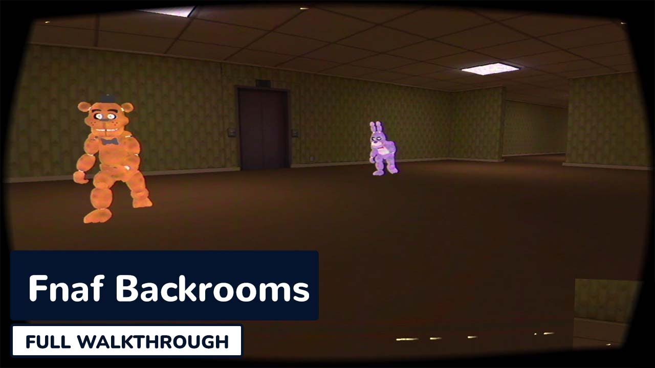 The Backrooms Footage  Full Game Gameplay Walkthrough - No commentary 