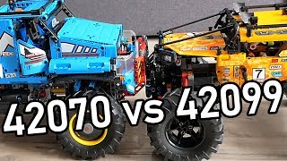 LEGO 42099 vs LEGO 42070 | Better Crawler | Technic 42099 Comparison video | Offroader 42099 Test