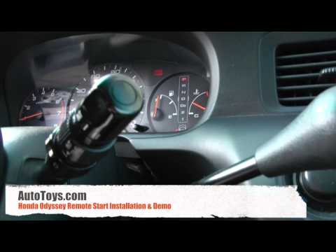 Honda Odyssey Remote Start Installation and Demo by AutoToys.com (Avital and Idatalink) (HOW-TO)