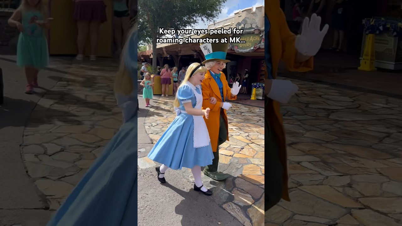 Roaming Characters in WDW 👀 