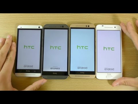 HTC One A9 VS M9 VS M8 VS M7 - Which is Fastest?