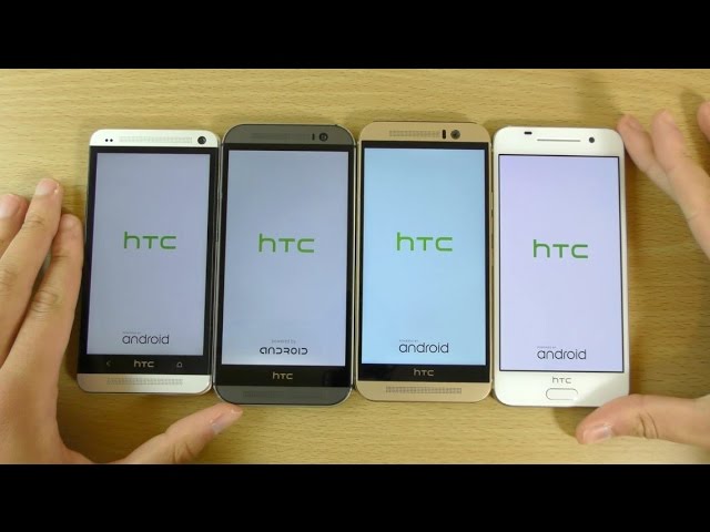 HTC One A9, HTC One M9, HTC One M8, HTC One M7 - Welches ist am schnellsten?