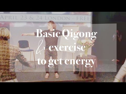 Basic Qigong Standing Pose and The Arm Twist | for more energy and a ...